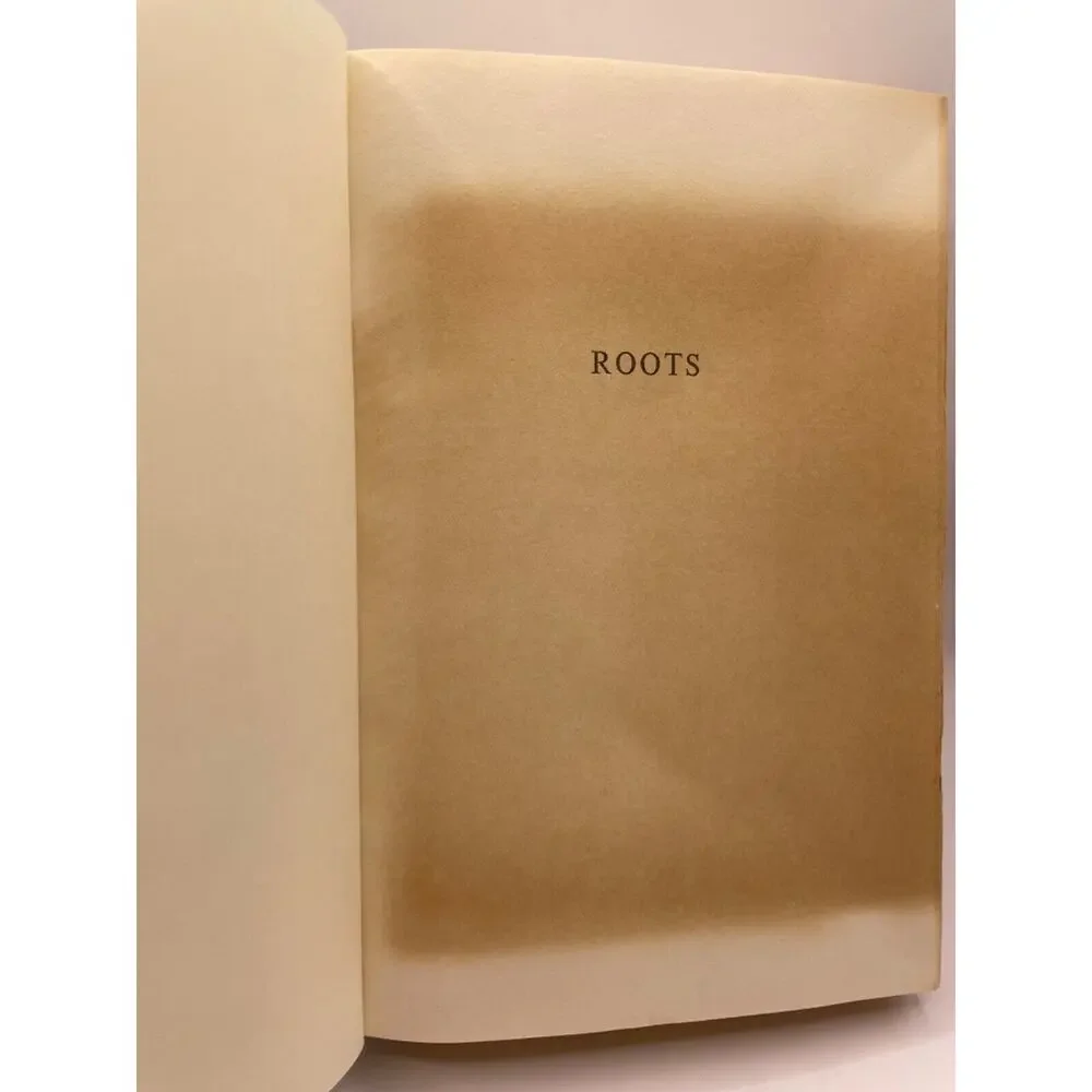 Vintage ROOTS by Alex Haley 1976 Hardback Book Dust Jacket First Print